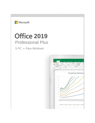 Office 2019 Professional plus 5PC - Permanente