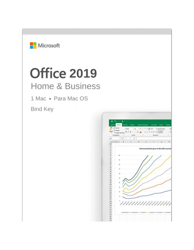 Office 2019 (Mac OS) Home & Business  - Permanente (Reinstalable)