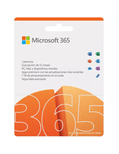 Microsoft 365 - 1 Usuario- 15 Meses (5 Dispositivos)