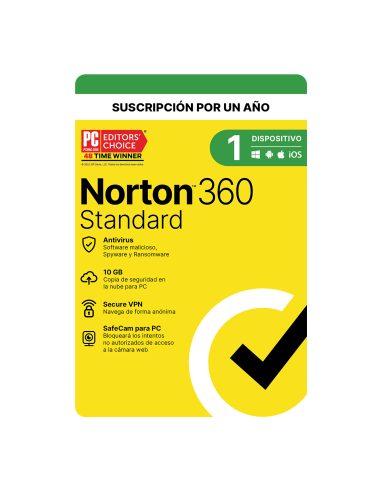Norton 360 Standard 1 Dispositivo 1 Año