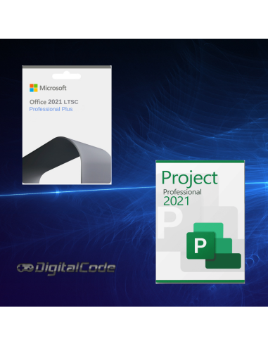 Project 2021 LTSC Profesional + Office 2021 LTSC Profesional Plus
